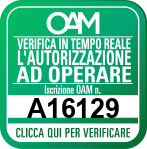 OAM A16129 &mdash; clicca per verificare l&rsquo;autorizzazione ad operare